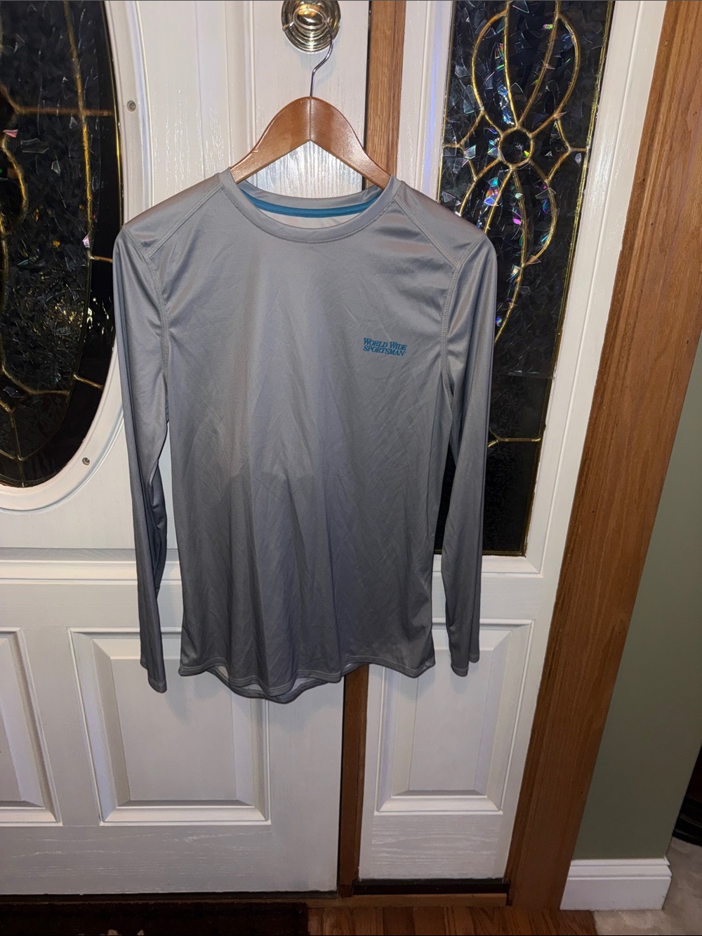 Gray Long-Sleeve Performance Tee